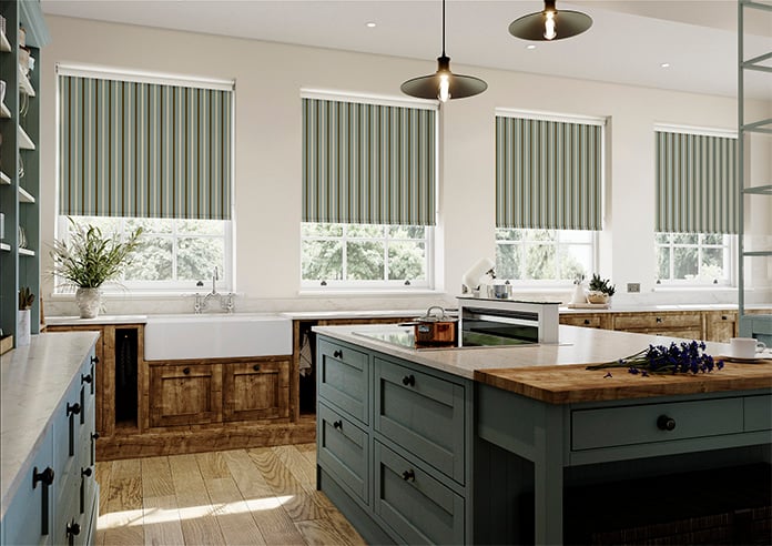 The British Stripe Co. Charles, Derwent No.1 - Twist&Fit Roller Blind - Image 7